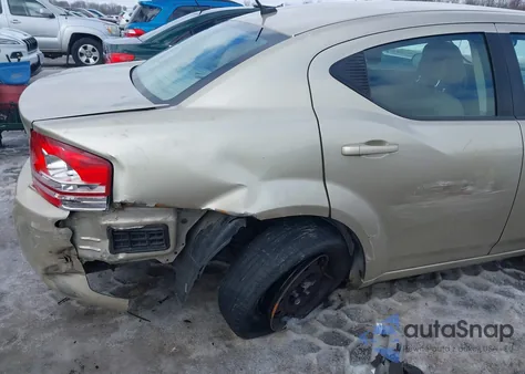 2010 Dodge Avenger Sxt z USA, uszkodzony, nr VIN 1B3CC4FBXAN120804